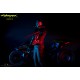 Figura Yaiba Kusanagi com moto de Cyberpunk 2077