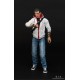 Figura articulada de Desmond com cadeira vermelha e acessórios