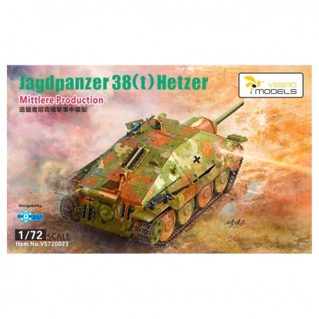 Maquete Jagdpanzer 38(t) Hetzer Vespid Models
