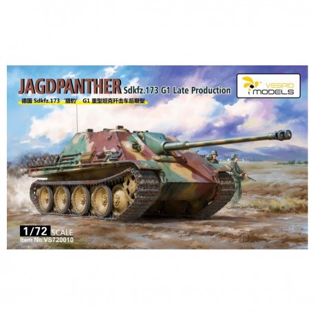 Maquete Jagdpanther 1/72 da Vespid Models