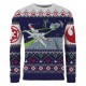 Suéter de Natal Star Wars X-Wing e TIE Fighter