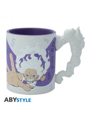 Mug 3D One Piece avec anse nuage et Luffy Gear 5ème