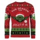 Sudadera navideña roja de Yoda Star Wars