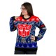 Sudadera navideña Transformers de Optimus Prime y Megatron