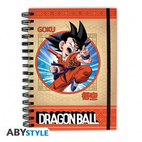 Libreta A5 espiral Dragon Ball con Goku