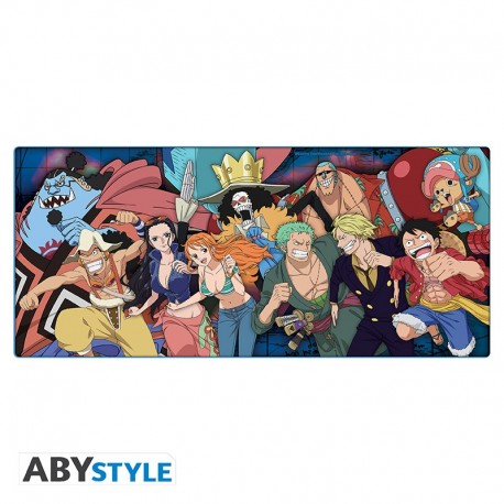 Mousepad XXL One Piece con la tripulación de los Sombrero de Paja