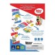 Caixa e conteúdo do jogo de cartas Astérix e Companhia