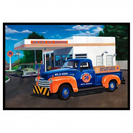 Maquete 1950 Chevy Pickup Union 76 AMT