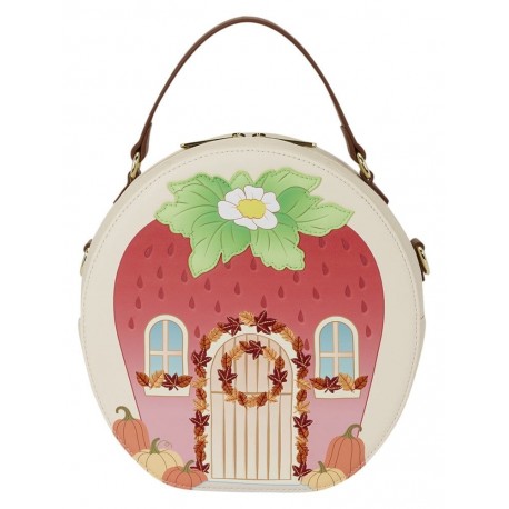 Bolsa Sanrio Strawberry Shortcake com design de morango outonal
