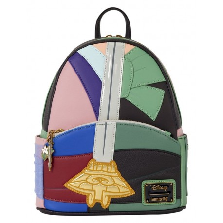 Mochila mini Mulan Loungefly en tonos pastel
