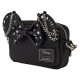 Bolsa preta com tachas Minnie Mouse da Loungefly