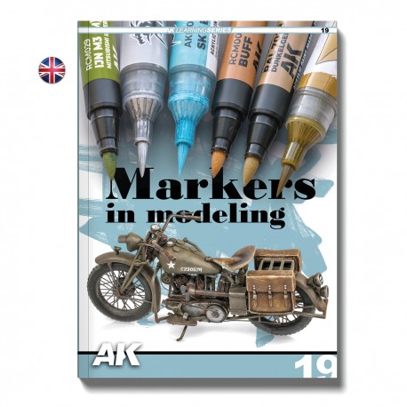 Capa do livro Markers in Modeling da AK Interactive