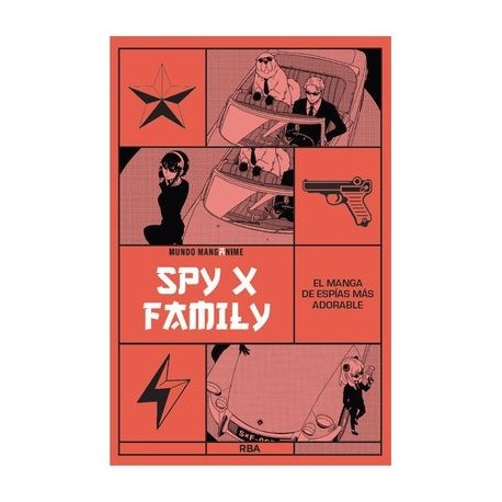 Couverture du manga Spy x Family Vol. 29 avec design d'espionnage
