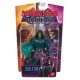 Figura de ação Masters of the Universe com capa e bastão.