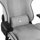 Cadeira gaming Drift DR190 cinza com almofadas ajustáveis