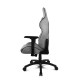 Cadeira gaming Drift DR190 cinza com almofadas ajustáveis