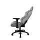 Cadeira gaming Drift DR190 cinza com almofadas ajustáveis