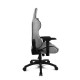 Cadeira gaming Drift DR190 cinza com almofadas ajustáveis