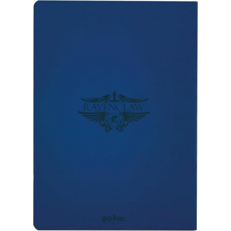 Caderno capa mole azul Corvinal de Harry Potter