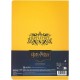 Caderno amarelo Lufa-Lufa com emblema e design Harry Potter