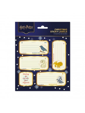 Etiquetas adhesivas Harry Potter Navidad