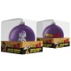 Bola de Navidad morada con Frieza de Dragon Ball Z