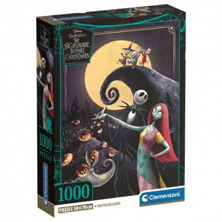 Puzzle de 1000 peças Disney O Estranho Mundo de Jack.