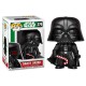 Figura POP Star Wars Holiday Darth Vader con bastón de caramelo