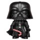 Figura POP Star Wars Holiday Darth Vader con bastón de caramelo