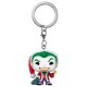 Llavero Pocket POP con diseño navideño de The Joker de DC Comics