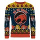 Jersey navideño Thundercats con logotipo y personajes