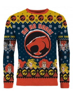 Jersey navideño Thundercats con logotipo y personajes