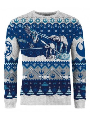 Sudadera navideña de Star Wars con diseño de AT-AT