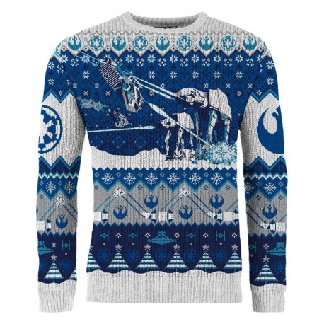 Suéter de Natal Star Wars com design de AT-AT