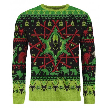 Suéter de Natal Warhammer 40,000 Skaven com design Skaven