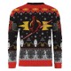 Moletom de Natal Sith Star Wars com design escuro e elegante