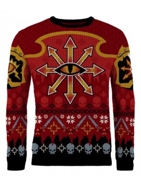 Sudadera navideña Warhammer 40,000 Chaos