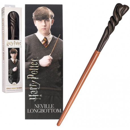 Set di Bacchetta, e un Segnalibro Neville Longbottom 30 cm di Harry Potter