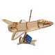 Maquete de madeira do NASA Space Shuttle Discovery