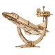 Maquete de madeira do NASA Space Shuttle Discovery