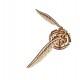 Maqueta de madera de la Snitch Dorada de Harry Potter
