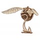 Maqueta de madera de la Snitch Dorada de Harry Potter