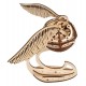Maqueta de madera de la Snitch Dorada de Harry Potter