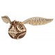 Maqueta de madera de la Snitch Dorada de Harry Potter