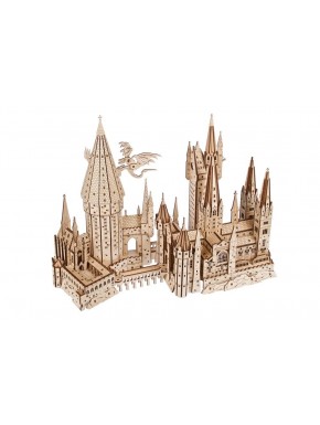 Maqueta de madera del Castillo de Hogwarts de Harry Potter