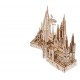 Maqueta de madera del Castillo de Hogwarts de Harry Potter