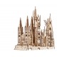 Maqueta de madera del Castillo de Hogwarts de Harry Potter