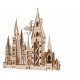 Maqueta de madera del Castillo de Hogwarts de Harry Potter