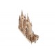 Maqueta de madera del Castillo de Hogwarts de Harry Potter