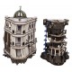 Maquete de madeira da Corrida de Bolinhas Gringotts